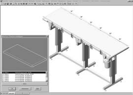 MiniTec CAD Menu